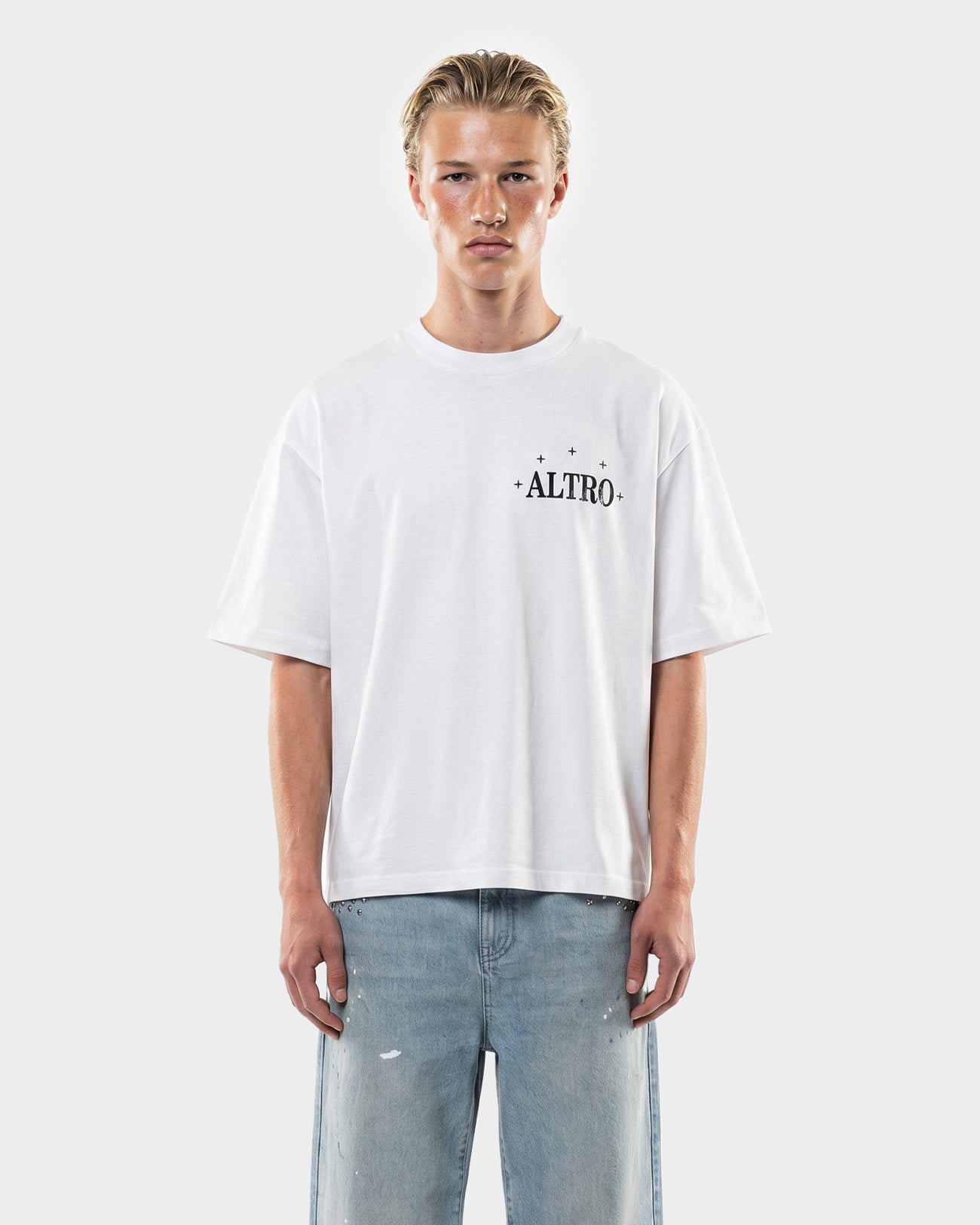 Altro Studios Logo Print T-Shirt Oversized
