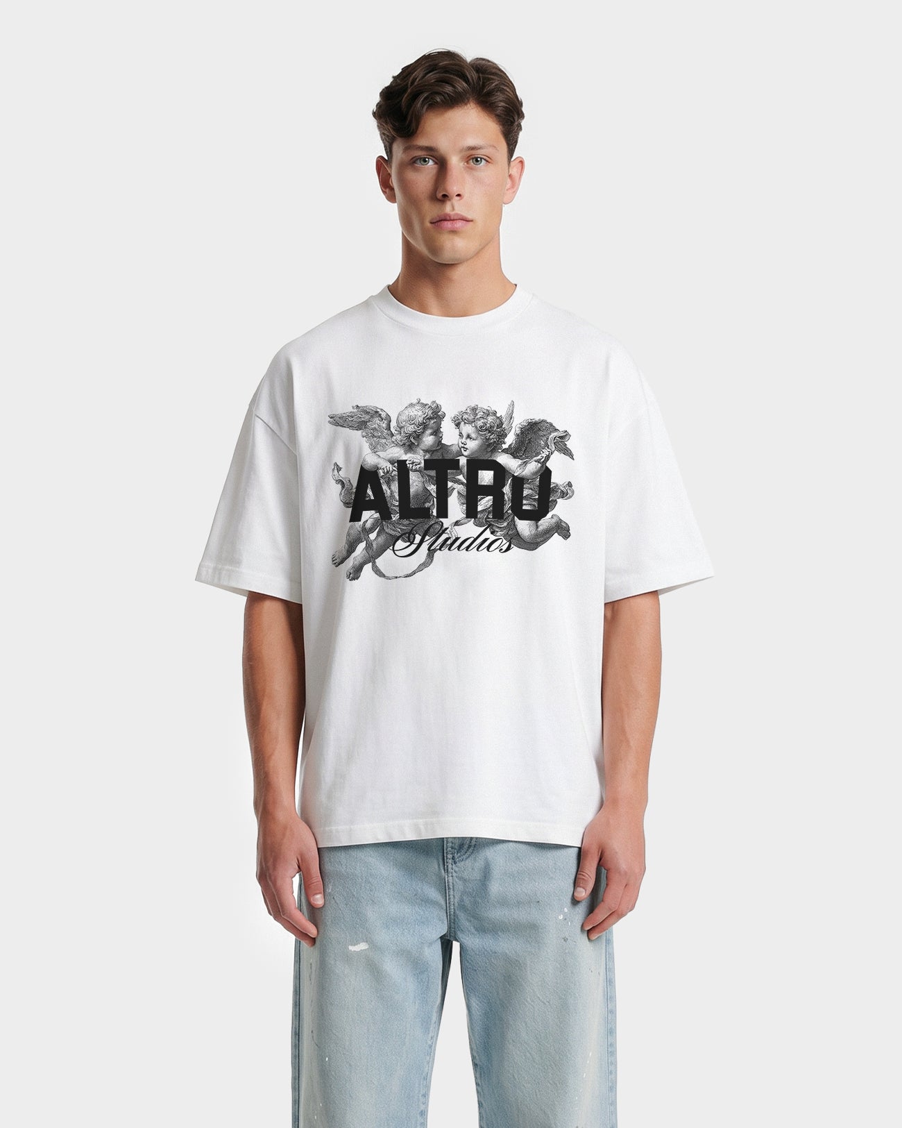 Altro Studios Logo Print T-Shirt Oversized