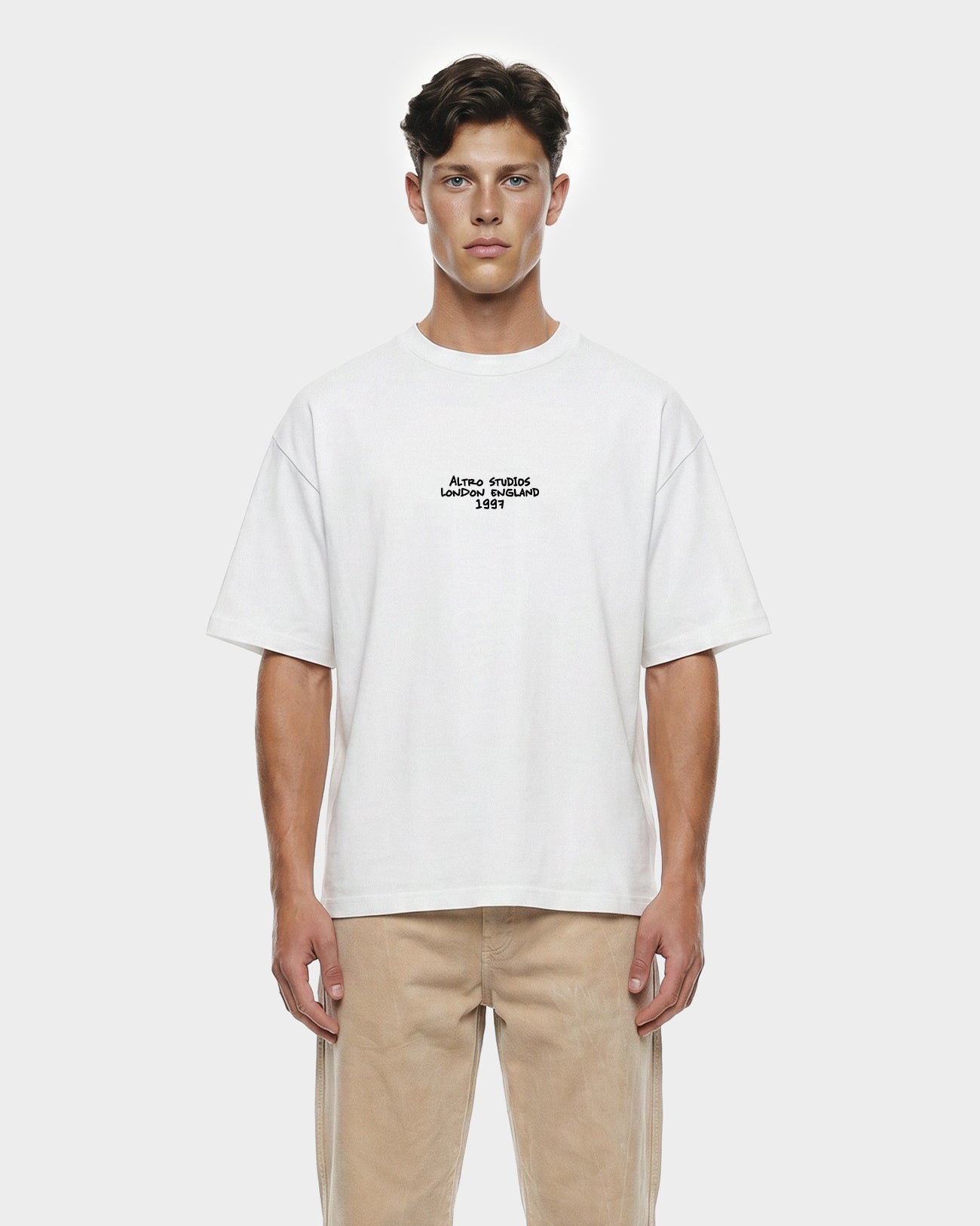 Altro Studios Logo Print T-Shirt Oversized