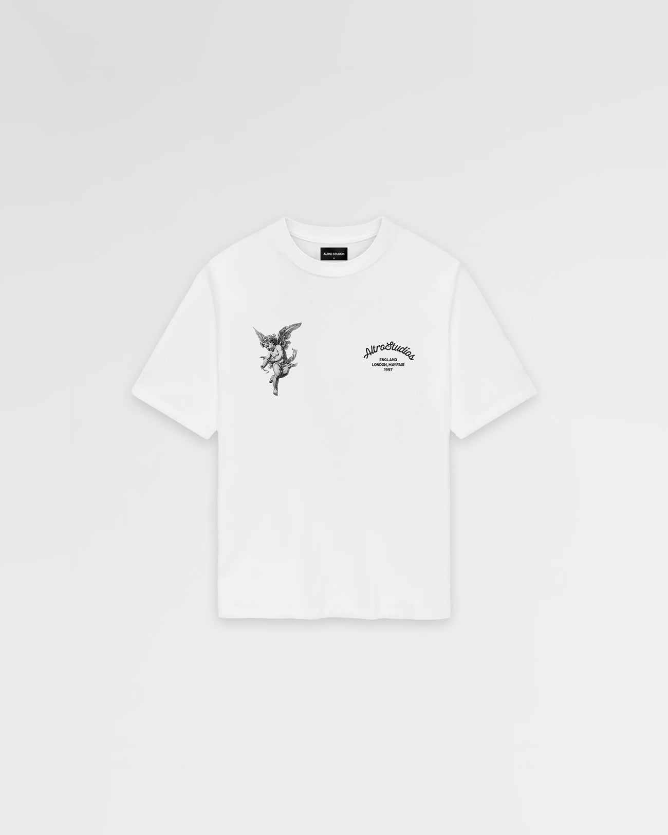 Altro Studios Logo Cupid Print T-Shirt Oversized