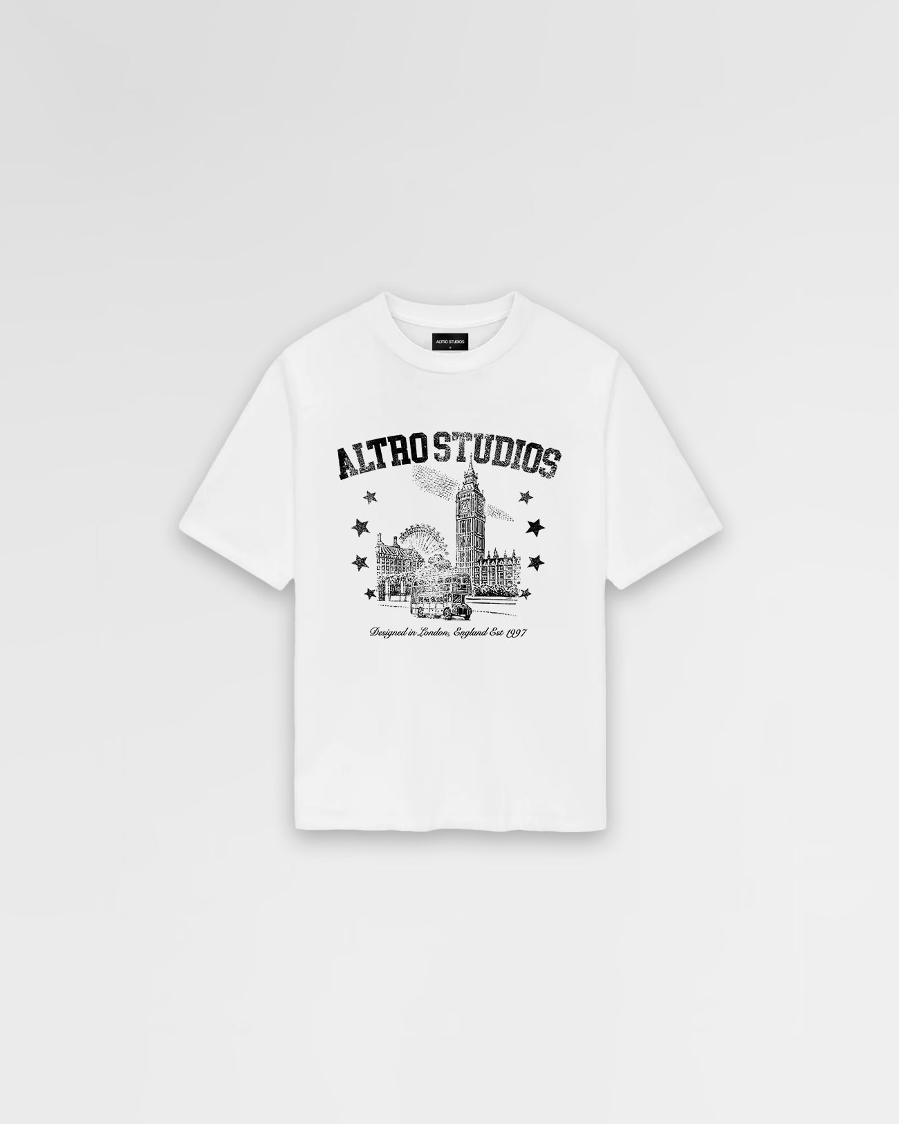 Altro Studios Logo Print T-Shirt Oversized