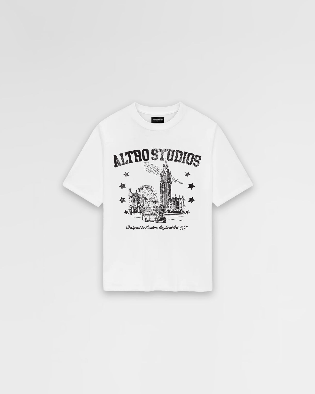 Altro Studios Logo Print T-Shirt Oversized