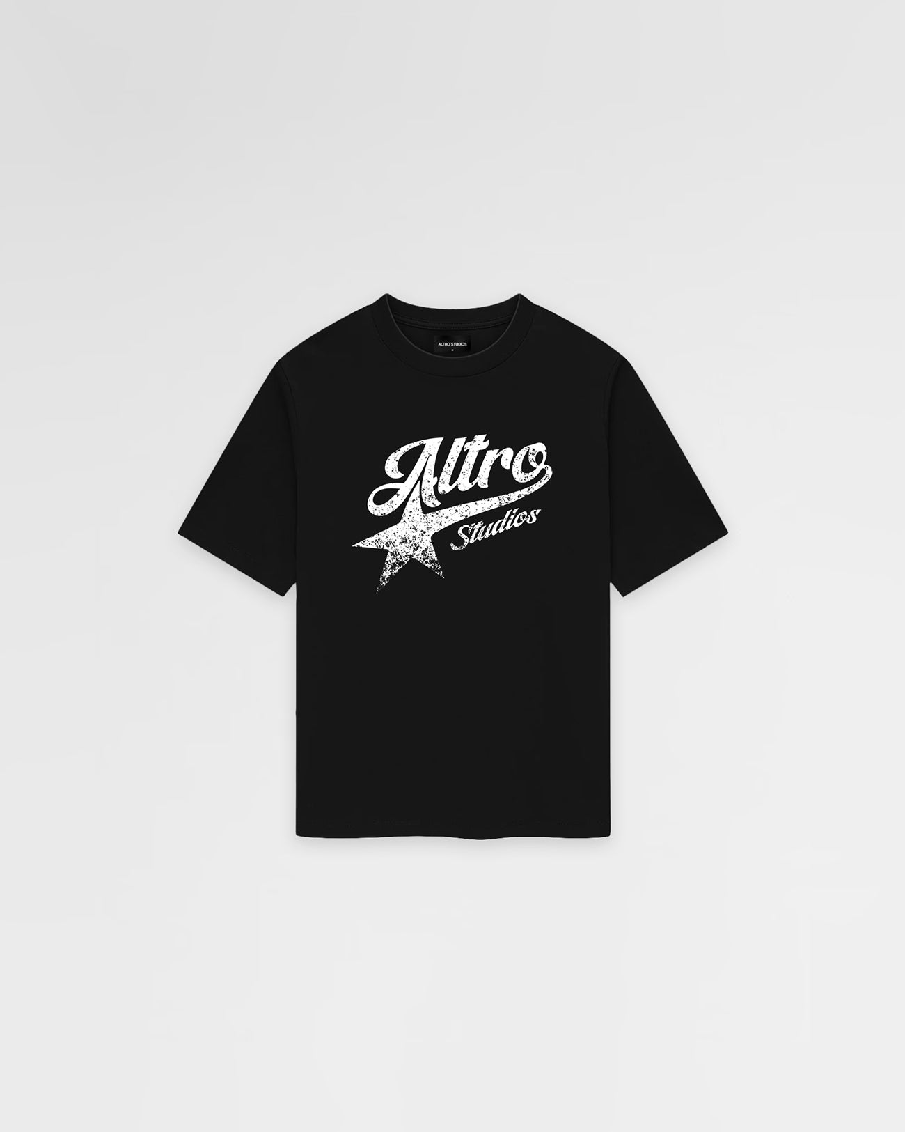 Altro Studios Retro Logo Print T-Shirt Oversized