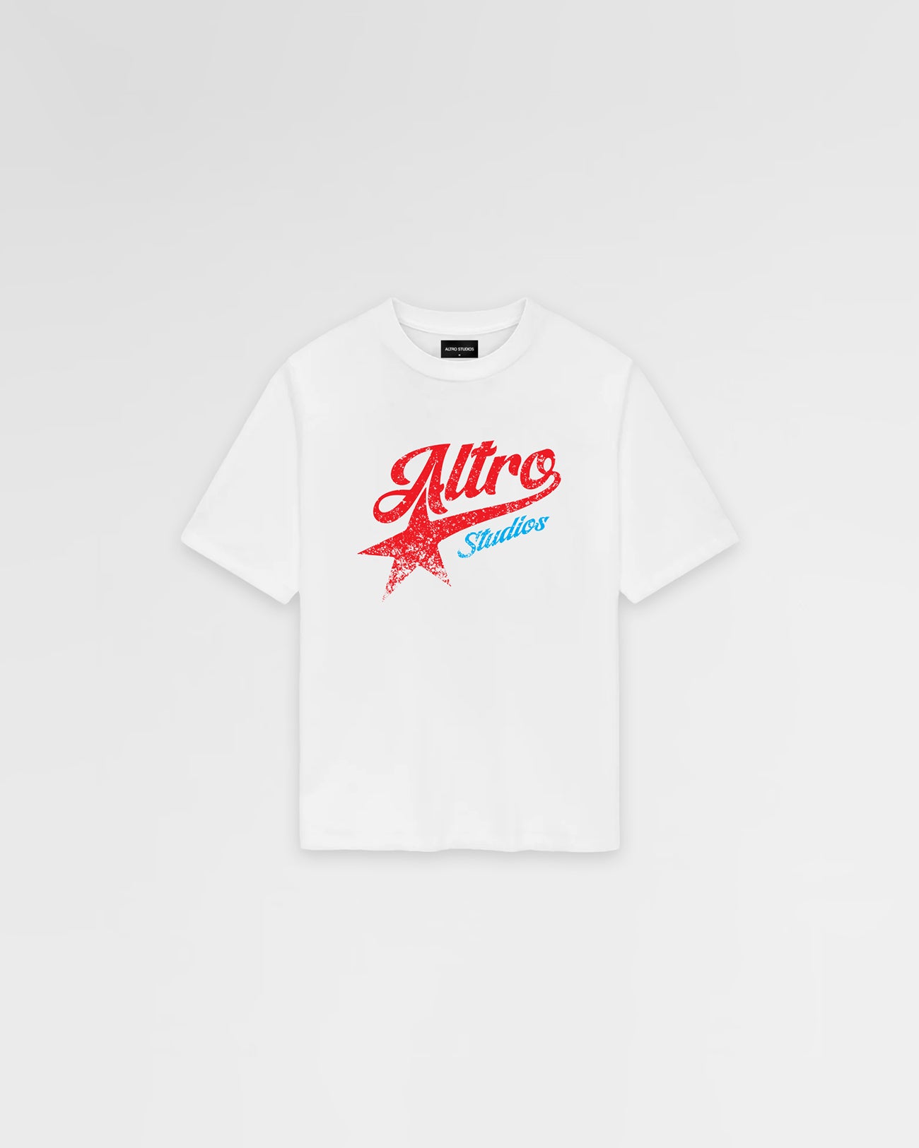 Altro Studios Retro Logo Print T-Shirt Oversized