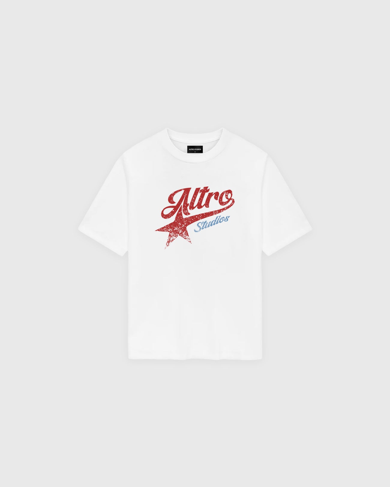 Altro Studios Retro Logo Print T-Shirt Oversized