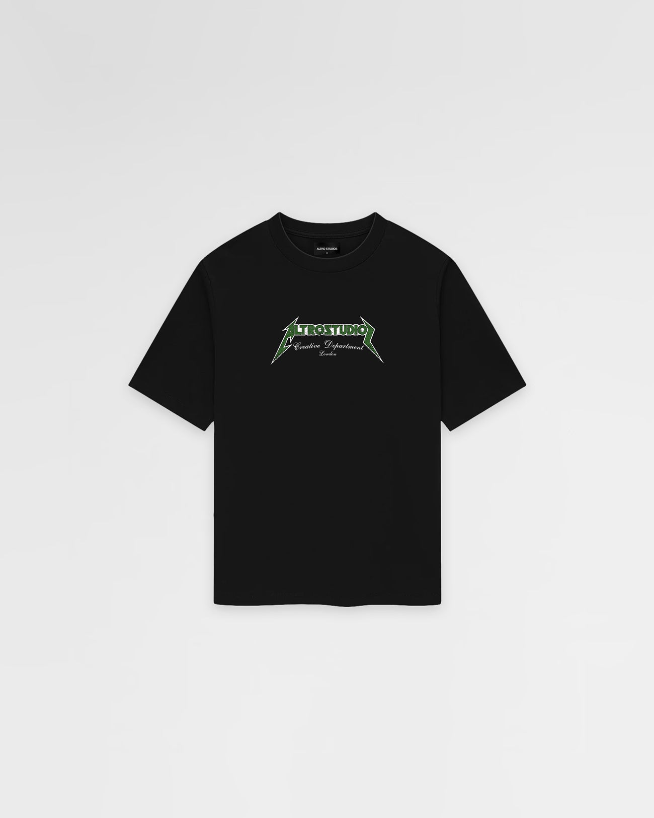 Altro Studios Hand Logo Metal Print T-Shirt Oversized