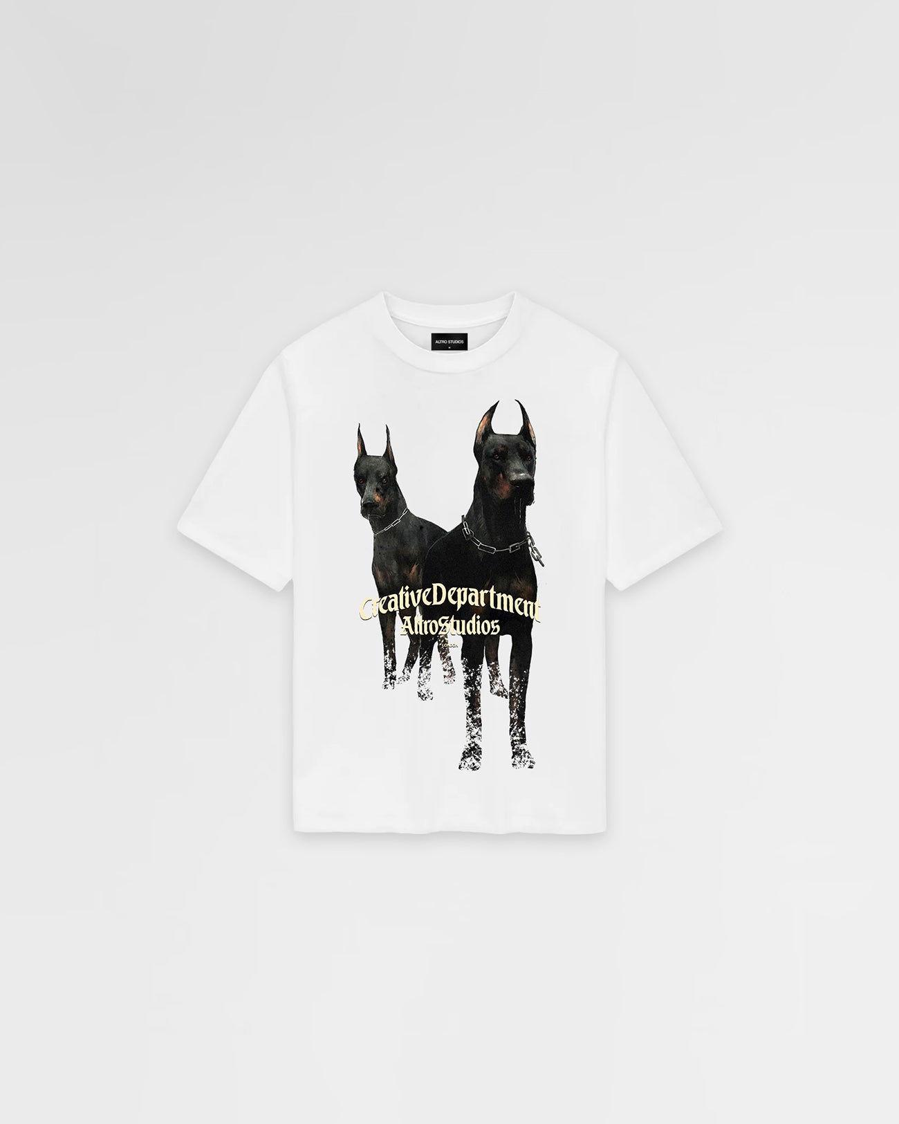 Altro Studios Dogs Logo Print T-Shirt Oversized